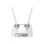 Tenda 4G06 Router WiFi per SIM 4G LTE, Porte LAN e Telefonica, 300 Mbps, 2 Antenne, Bianco, Fino a 32 dispositivi