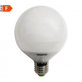 Beghelli 56866 Lampada LED 24W Globo E27, Luce Calda, Resa 150W, 3000K, 2500 Lumen, Apertura luce 270 Gradi