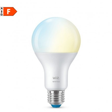 Philips Signify Wiz Connected Lampadina WiFi Smart E27 13W Luce Calda-Bianca, 1521 Lumen, App o Controllo Vocale, Dimmerabile
