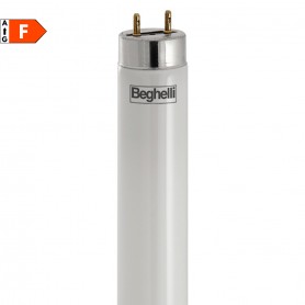 Beghelli 56235 Tubo LED 24W 150 cm Luce fredda, 2500 Lumen, 6500K, 240 gradi di angolo apertura luce