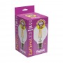 Beghelli Zafiro 56185 Lampada LED Globo 12W E27 Luce naturale, Resa 100W, Trasparente, 1600 Lumen, Apertura luce 360 Gradi