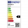 Beghelli Zafiro 56187 Lampada LED 12W E27 Luce naturale, Resa 100W, 1600 Lumen, 4000K, Goccia, Trasparente, Apertura 320 Gradi