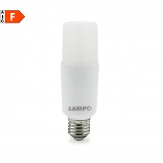Lampo CO15WBC Lampada LED E27 12W Luce calda, 1180 Lumen, Tubolare allungata, 3000K, Apertura luce 220 Gradi