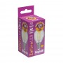 Beghelli Zafiro 56422 Lampada LED 4W E14 Luce calda, Resa 40W, 470 Lumen, 2700K, Sfera, Trasparente, Apertura luce 320 Gradi