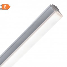 Plafoniera LED Sottopensile 18W 1473 mm Luce naturale Beghelli Elplast 74049, 1440 Lumen, Bianca, Staffe incluse, Luce indiretta