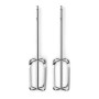 Mixer Philips HR3705/00 con fruste e ganci in acciaio inossidabile per impastare, 300W, 5 velocità + turbo, leggero|Coppolav.it