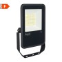 Faro LED 50W IP66 Beghelli 86163 Floodlight FL, 5000 Lumen, Luce Naturale, Per esterni, 4000K, Alluminio pressofuso Nero, IK 7