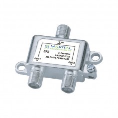 Maxital SP2 Partitore Induttivo 2 Uscite, 5-2400 MHz, Da Interno, Terrestre e satellitare, Schermatura classe A