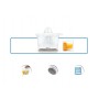 Philips HR2738 Spremiagrumi elettrico con recipiente da 500 ml, 25W, Vano avvolgicavo, Design compatto, Componenti lavabili