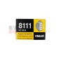 Vimar 8111 Presa telefono 2x10A, Bianca, 1 Modulo, 250V, MADE IN ITALY