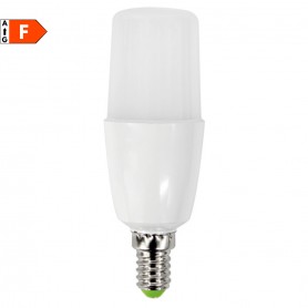 Beghelli 58032 Lampadina LED 8W E14, Luce Fredda, Resa 60W, 6500K, 850 Lumen, Forma Allungata