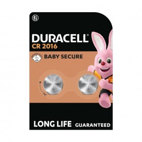 Duracell DL2016 Batterie al litio Specialistiche 2016 3V, Batteria a moneta, Lunga durata per uso quotidiano