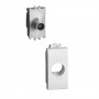 Bticino Living Light N4202DN Presa TV Diretta, Bianca, Connettore maschio, 1 Modulo