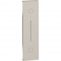 Cover Bticino Living Now KM05L per pulsante e Doppio Pulsante K4037N e K4036, Sabbia, 1 Modulo