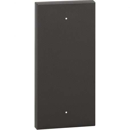 Bticino Living Now KG8010 Comando digitale touch per luci, Nero, 1 Modulo, Tensione 27V DC