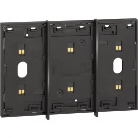 Bticino Living Now KW8103 Frame elettrificato Bianco, 3 Moduli, per supporto K4703