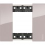Bticino Living Now KA4802LM Placca Rovere 2 Moduli, Realizzata in Legno, MADE IN ITALY