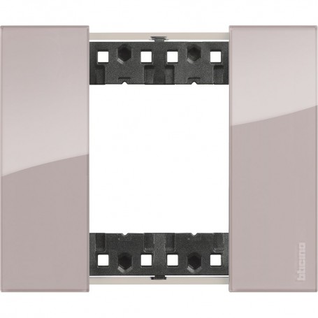 Bticino Living Now KA4802LM Placca Rovere 2 Moduli, Realizzata in Legno, MADE IN ITALY