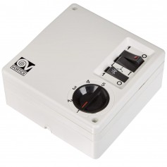 Kit a parete regolatore di velocità 5 posizioni Vortice 12964 SCRR5L, Installazione parete o incasso, Bianco, MADE IN ITALY