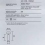 Isyluce 790B Lampada da parete orientabile, Nero, 5W, Luce calda, Fascio luce stretto 26 gradi