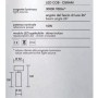 Isyluce 791B Lampada da parete orientabile, Nero, 10W, Luce calda, Fascio luce stretto 26 gradi