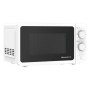 Forno Microonde 20 litri Melchioni Onda 118380038 con grill, Timer 35 minuti, Funzione scongelamento, Bianco, Piatto girevole