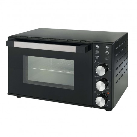 DCG MBN35 Forno 35 Litri Ventilato con termostato regolabile, 6 Posizioni di cottura, 1800W, Nuova regolamentazione