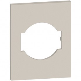 Cover Bticino Living Now KM03M3, Sabbia, 3 Posti, Per Presa Schuko Tedesca, Serie Civili, MADE IN ITALY