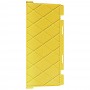 Bticino 16206D Separatore interno per scatole Bticino 16206, 16207, 16208, Giallo, MADE IN ITALY