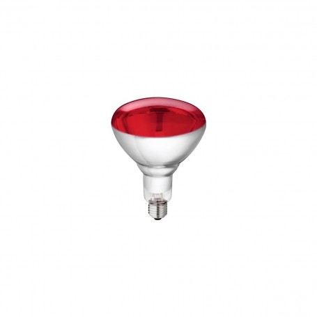 Lampadina Infrarossi E27 150W MED INFRA-150W per animali, cibo o nella fototerapia, Riscalda, 220-240V