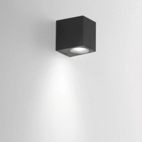 Isyluce 309 Applique da esterni Antracite Mono emissione, 1 GU10, Struttura in PC e ABS, IP54