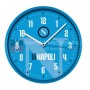 Orologio SSC Napoli Ufficiale Originale Lowell 00875NA1 da parete, Movimento continuo silenzioso, Cassa in ABS, Diametro 30 cm