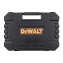 DeWALT DT71566-QZ Set 100 pezzi con punte per forare e avvitare, Seghe a tazza, Svasatura, Porta Punte