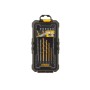 DeWALT DT71567-QZ Set 16 pezzi per forare muro e metallo, 7 punte per avvitare, Portapunte
