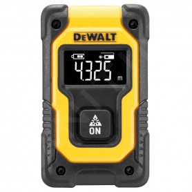 DeWALT DW055PL-XJ Metro laser Ricaricabile Portata 16 metri, Display Chiaro, Corpo gommato, Alimentazione USB