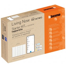 Starter Kit Bticino Living Now K2010KITN per gestire tapparelle, Gateway + Comandi connessi