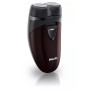 Philips PQ206 Rasoio a batterie, Lame autoaffilanti, Testine a sospensione indipendente, 2 AA Non incluse