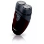 Philips PQ206 Rasoio a batterie, Lame autoaffilanti, Testine a sospensione indipendente, 2 AA Non incluse