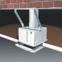 Aspiratore Vortice 11972 VORT PRESS 140 LL I T da incasso con timer, Diametro 100 mm, Centrifugo, 140 m3/h, MADE IN ITALY