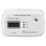 Rilevatore Monossido di Carbonio Certificato EN 50291 a Batterie MKC-208A, Allarme 85 dB, Bianco, IP20