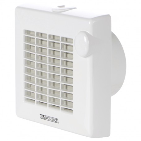 Aspiratore Vortice 11431 M 150/6" AT da parete con timer, Diametro 150 mm, Elicoidale, 335 m3/h, MADE IN ITALY