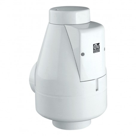 Aspiratore Vortice 10204 ANGOL K per condotto angolare, Diametro 100 mm, Centrifugo, Portata massima 140 m3/h, MADE IN ITALY