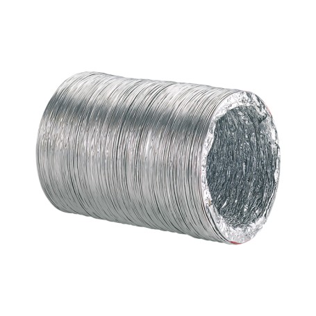 Vortice 22175 AFD 100-4 Tubo flessibile alluminio, Lunghezza da 4 metri a 10 metri, Diametro da 100 mm a 315 mm