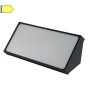 Lampo ECOR270NEMC Lampada da parete Tricolor, 24W LED, Nera, 2391 Lumen, Luce calda-Naturale-Fredda, IP65