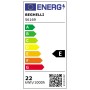 Beghelli 56169 Lampada LED E27 22W Luce fredda, 2500 Lumen, 6500K, Goccia, Apertura luce 270 Gradi