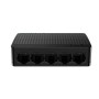 Tenda SG105M Switch Hub 5 Porte LAN Ethernet 10-100-1000 Mbps Auto regolanti, Installazione rapida e semplice, Nero