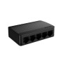 Tenda SG105M Switch Hub 5 Porte LAN Ethernet 10-100-1000 Mbps Auto regolanti, Installazione rapida e semplice, Nero