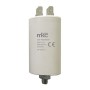 Condensatore 40 UF 400/450V con terminale faston 6,3 mm Melchioni 493224527, Polipropilene, Utile per avviamento motori