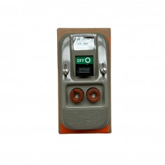 Bticino 0602 Interruttore bipolare da parete con protettori a cartuccia, 26A, 380V, MADE IN ITALY