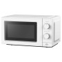 DCG MWG819 Forno Microonde 19 litri, Timer 30 minuti, Funzione scongelamento, Bianco, Diametro piatto 24,5 cm